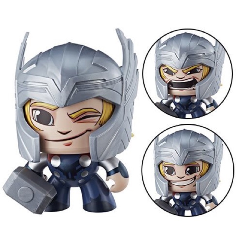 MARVEL Mighty Muggs Thor Action Figure Vinyl Toy Collectible Geek Chic OS